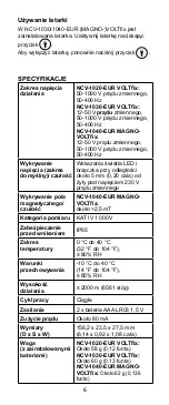 Предварительный просмотр 109 страницы Beha-Amprobe NCV-1000 Instruction Manual