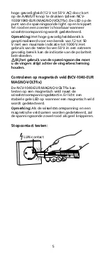 Предварительный просмотр 122 страницы Beha-Amprobe NCV-1000 Instruction Manual