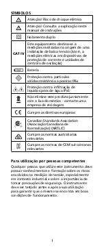 Предварительный просмотр 132 страницы Beha-Amprobe NCV-1000 Instruction Manual