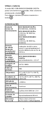 Предварительный просмотр 137 страницы Beha-Amprobe NCV-1000 Instruction Manual