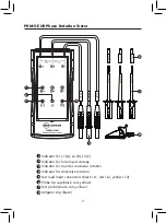 Предварительный просмотр 6 страницы Beha-Amprobe PRM-5-EUR User Manual