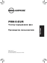 Предварительный просмотр 133 страницы Beha-Amprobe PRM-5-EUR User Manual