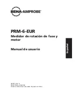 Предварительный просмотр 51 страницы Beha-Amprobe PRM-6-EUR User Manual