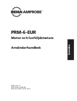 Предварительный просмотр 75 страницы Beha-Amprobe PRM-6-EUR User Manual