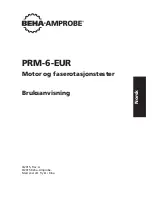 Preview for 99 page of Beha-Amprobe PRM-6-EUR User Manual