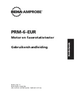 Предварительный просмотр 111 страницы Beha-Amprobe PRM-6-EUR User Manual