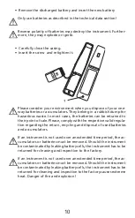 Preview for 26 page of Beha-Amprobe SF100 User Manual