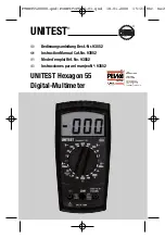 Beha-Amprobe UNITEST Hexagon 55 Instruction Manual preview