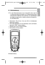 Предварительный просмотр 11 страницы Beha-Amprobe UNITEST Hexagon 55 Instruction Manual