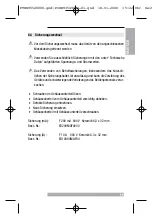 Preview for 19 page of Beha-Amprobe UNITEST Hexagon 55 Instruction Manual