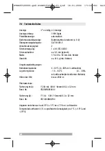 Preview for 20 page of Beha-Amprobe UNITEST Hexagon 55 Instruction Manual