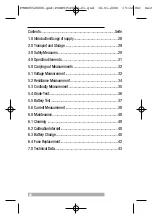 Preview for 26 page of Beha-Amprobe UNITEST Hexagon 55 Instruction Manual