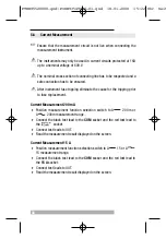 Preview for 38 page of Beha-Amprobe UNITEST Hexagon 55 Instruction Manual