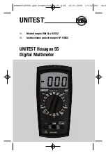 Preview for 47 page of Beha-Amprobe UNITEST Hexagon 55 Instruction Manual