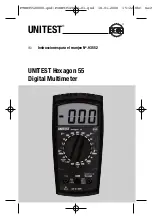 Preview for 70 page of Beha-Amprobe UNITEST Hexagon 55 Instruction Manual