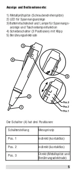 Preview for 5 page of Beha-Amprobe VOLT fix Instruction Manual