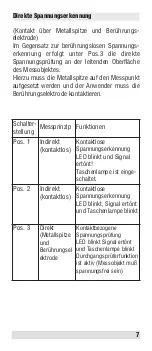 Preview for 7 page of Beha-Amprobe VOLT fix Instruction Manual