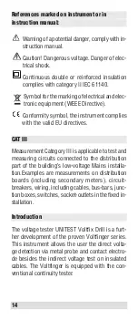 Preview for 14 page of Beha-Amprobe VOLT fix Instruction Manual