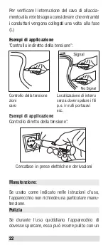 Предварительный просмотр 22 страницы Beha-Amprobe VOLTfix plus Instruction Manual