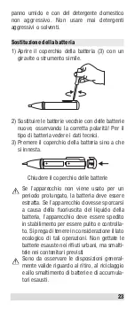 Предварительный просмотр 23 страницы Beha-Amprobe VOLTfix plus Instruction Manual