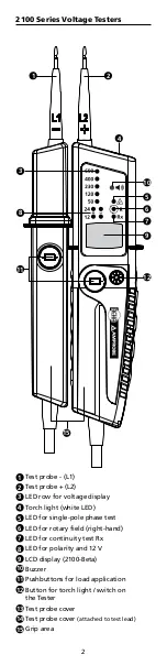 Предварительный просмотр 18 страницы BEHA 2100D User Manual