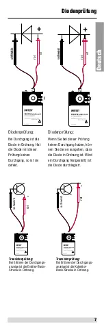 Предварительный просмотр 7 страницы BEHA 9023 Instruction Manual