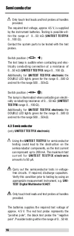 Preview for 16 page of BEHA 9023 Instruction Manual