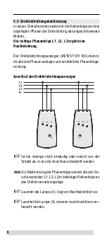 Предварительный просмотр 6 страницы BEHA 9042D Instruction Manual