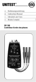 Предварительный просмотр 25 страницы BEHA 9042D Instruction Manual