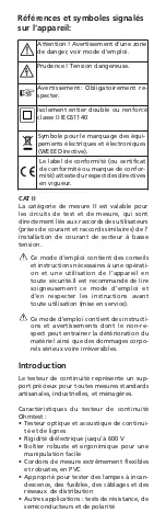 Предварительный просмотр 14 страницы BEHA AMPROBE OHMTEST Instruction Manual