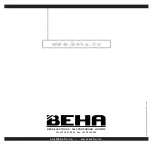 Preview for 16 page of BEHA EDL Mounting Instructions