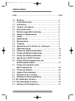 Предварительный просмотр 2 страницы BEHA UNITEST 0100-ELEKTROcheck Instruction Manual