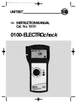 Предварительный просмотр 45 страницы BEHA UNITEST 0100-ELEKTROcheck Instruction Manual