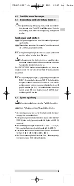 Предварительный просмотр 5 страницы BEHA UNITEST 2000 alpha Instruction Manual