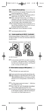 Предварительный просмотр 6 страницы BEHA UNITEST 2000 alpha Instruction Manual