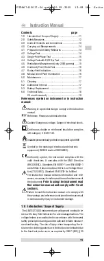 Предварительный просмотр 11 страницы BEHA UNITEST 2000 alpha Instruction Manual