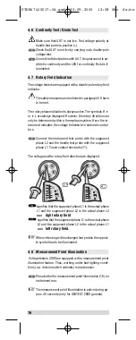 Предварительный просмотр 16 страницы BEHA UNITEST 2000 alpha Instruction Manual