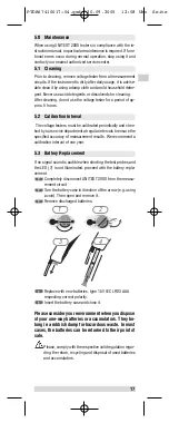 Предварительный просмотр 17 страницы BEHA UNITEST 2000 alpha Instruction Manual