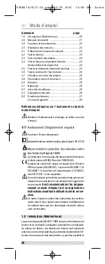 Предварительный просмотр 20 страницы BEHA UNITEST 2000 alpha Instruction Manual