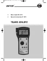 Предварительный просмотр 36 страницы BEHA UNITEST 8978 Instruction Manual