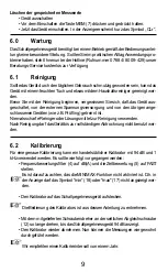 Preview for 11 page of BEHA UNITEST 93517 Instruction Manual