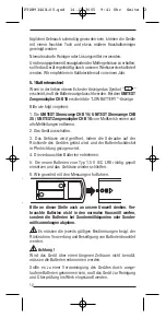 Предварительный просмотр 12 страницы BEHA UNITEST CHB 10 Instruction Manual