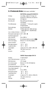 Предварительный просмотр 13 страницы BEHA UNITEST CHB 10 Instruction Manual