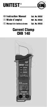 Предварительный просмотр 13 страницы BEHA Unitest CHB 140 Instruction Manual