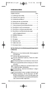 Preview for 2 page of BEHA Unitest CHB 3 Instruction Manual