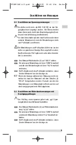 Preview for 9 page of BEHA Unitest CHB 3 Instruction Manual