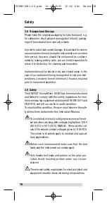 Preview for 18 page of BEHA Unitest CHB 3 Instruction Manual