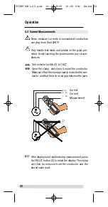 Preview for 22 page of BEHA Unitest CHB 3 Instruction Manual