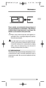 Preview for 25 page of BEHA Unitest CHB 3 Instruction Manual