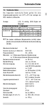 Предварительный просмотр 11 страницы BEHA Unitest CHB 4 Instruction Manual